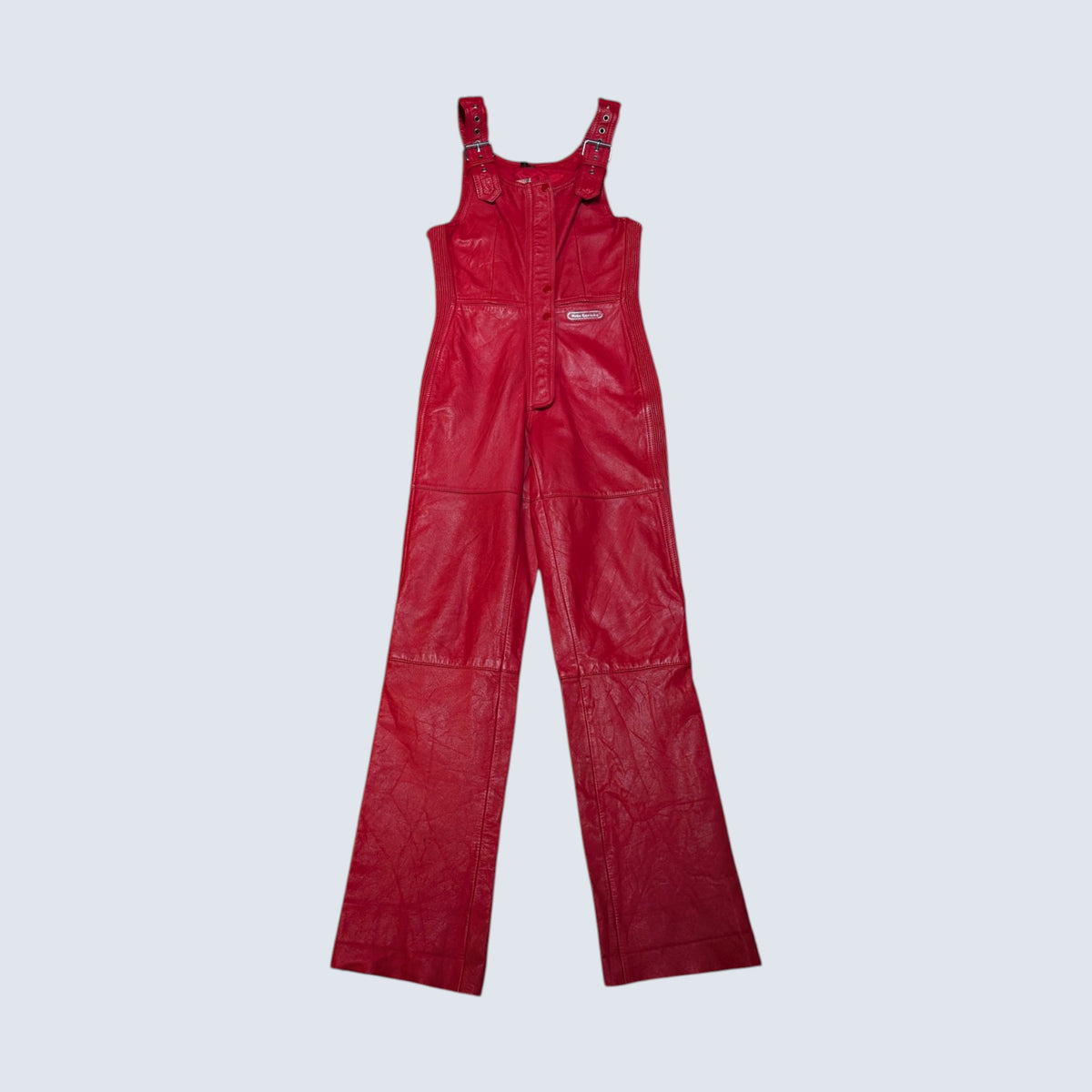 Hein Gericke Red Leather Overalls