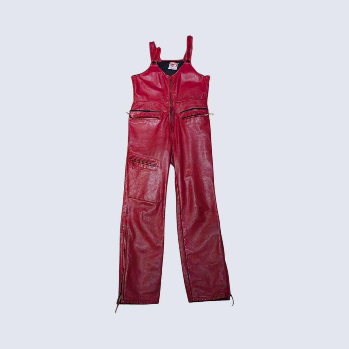 Treen Customer Leathers Red Overalls