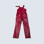 Treen Customer Leathers Red Overalls