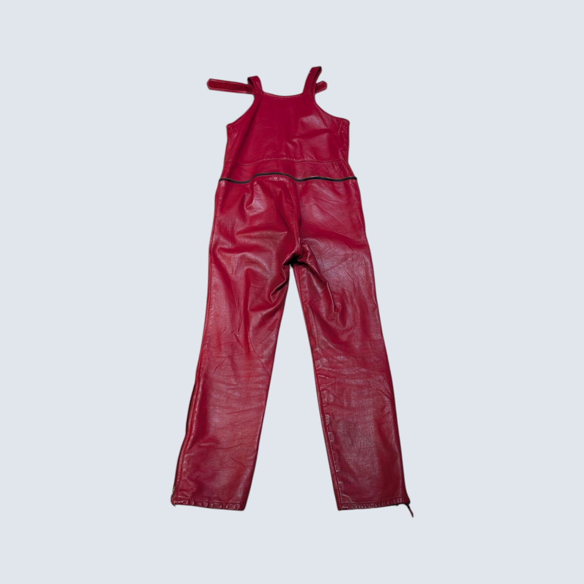 Treen Customer Leathers Red Overalls