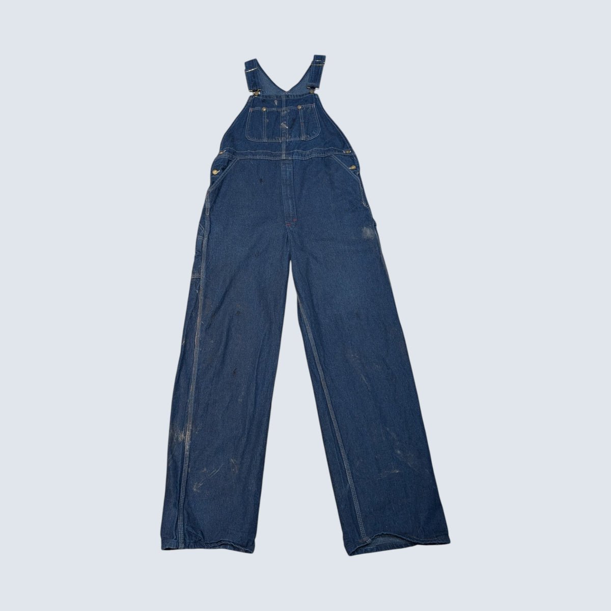 Dickies Overalls - Red Stitch Details