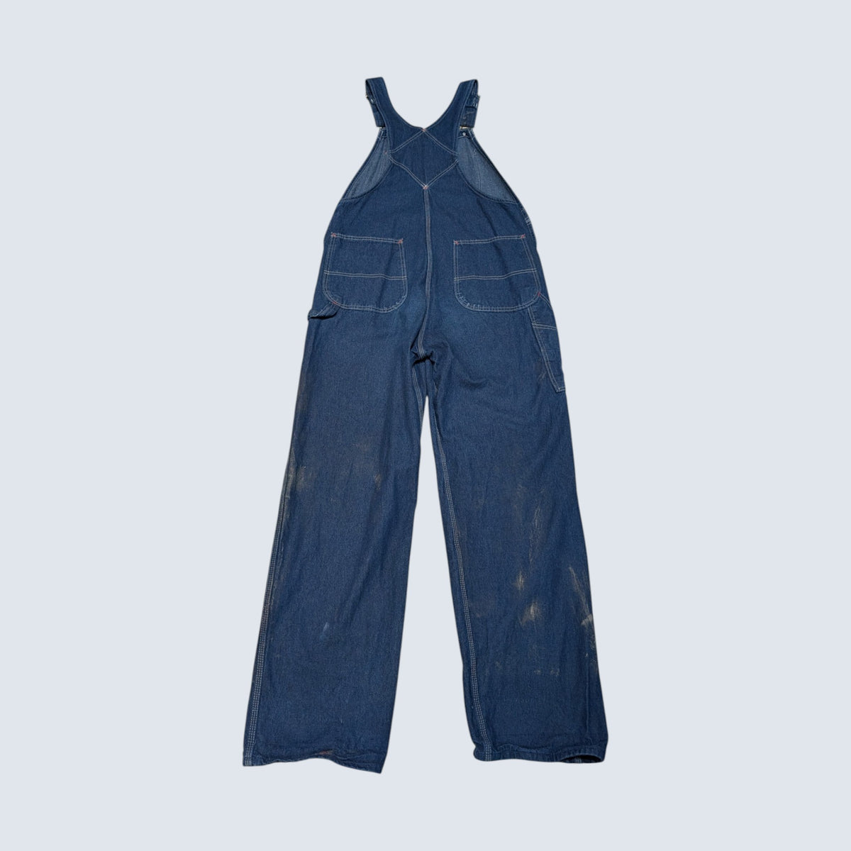 Dickies Overalls - Red Stitch Details