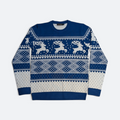 Bacolone Blue Ugly Christmas Sweater