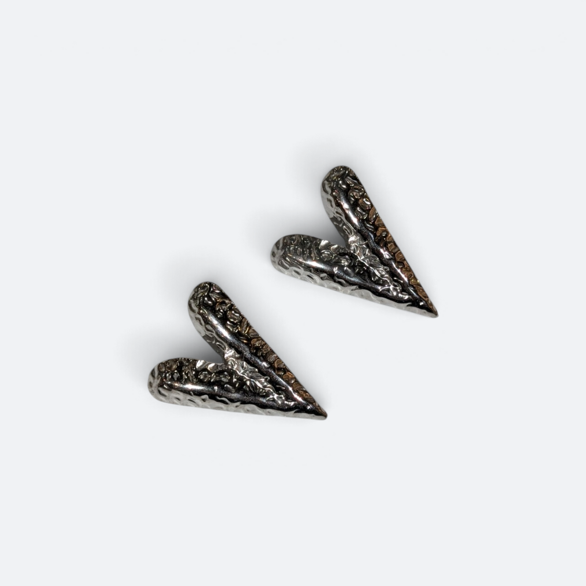 "Spike" Silver Earrings