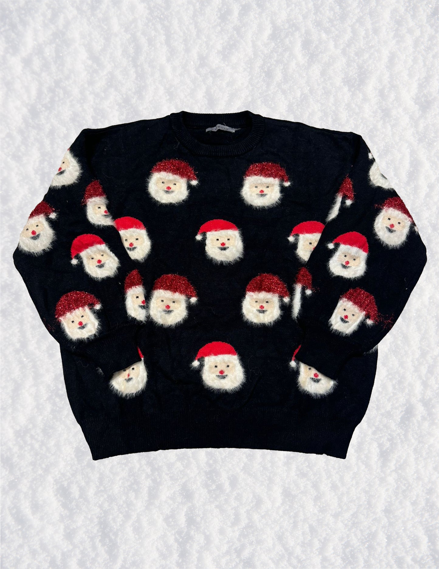 Santa Face Christmas Sweater