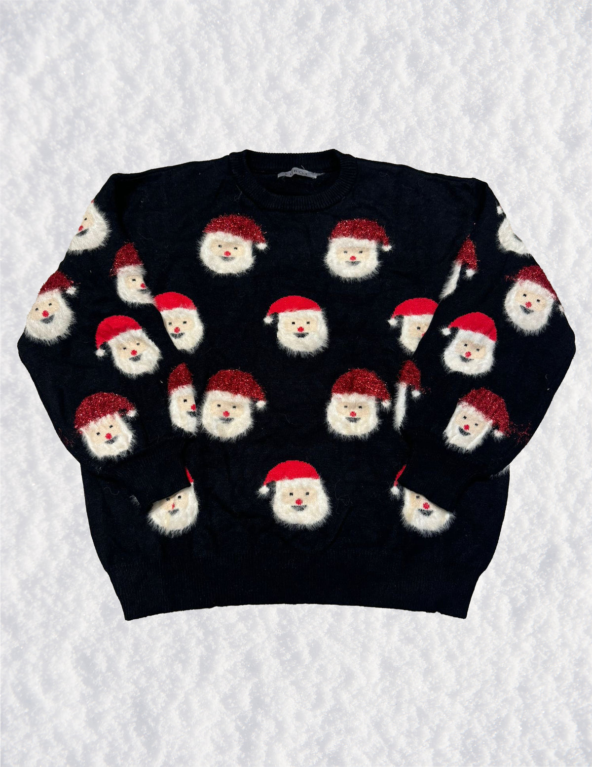 Santa Face Christmas Sweater