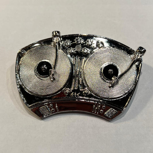DJ Turntable Belt Buckle