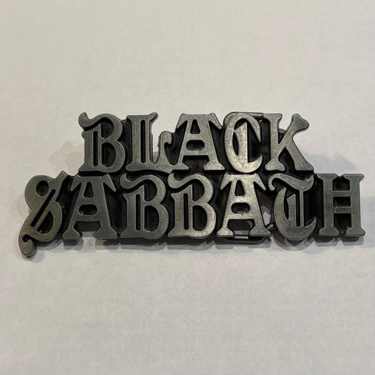 Black Sabbach Belt Buckle