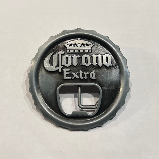 Silver Corona Extra Belt Buckle