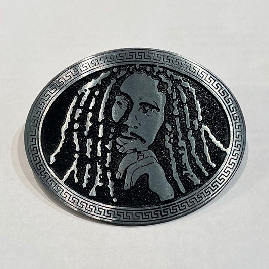 Bob Marley Portrait Belt Buckle