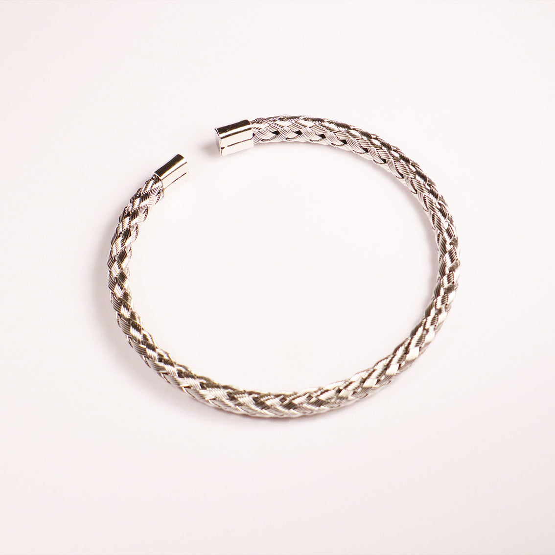 Braided Silver Bracelet