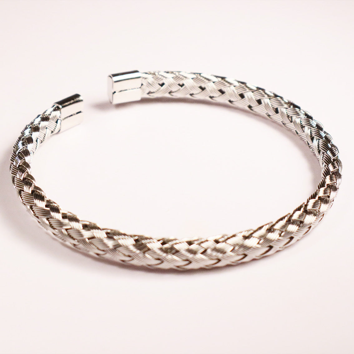 Braided Silver Bracelet