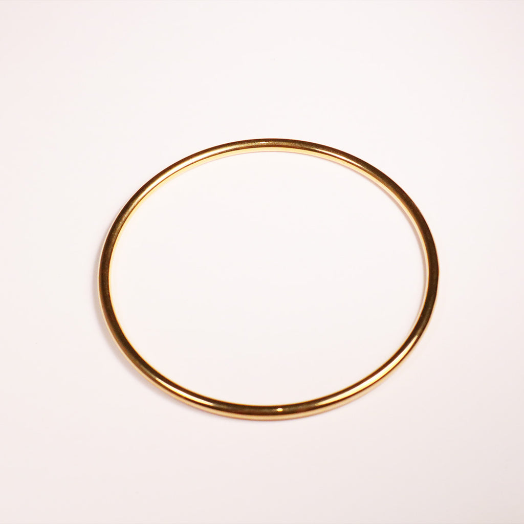 Thin Gold Bangle