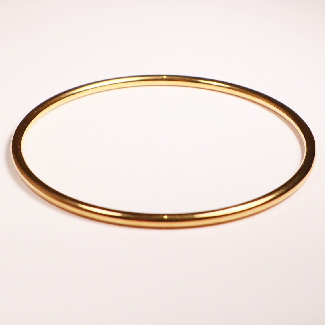 Thin Gold Bangle