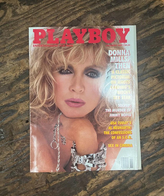 Playboy 1989 November Donna Mills, Then