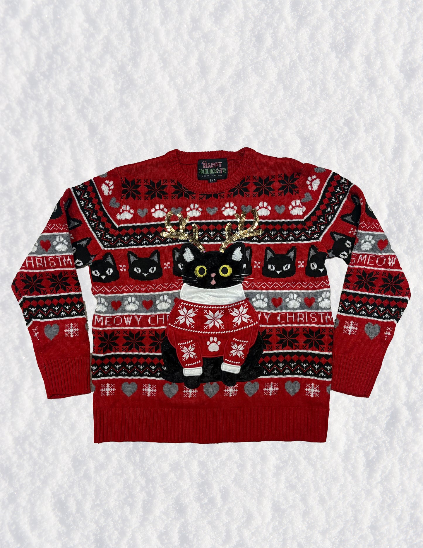 Cat Christmas Sweater