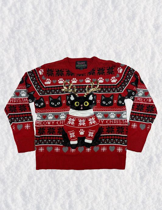Cat Christmas Sweater
