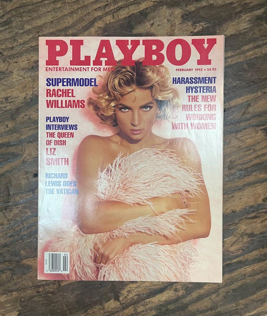Playboy 1992 February Supermodel Rachel Williams
