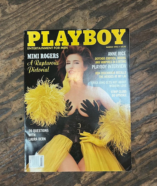 Playboy March 1993 Mimi Rogers A Rapturous Pictorial