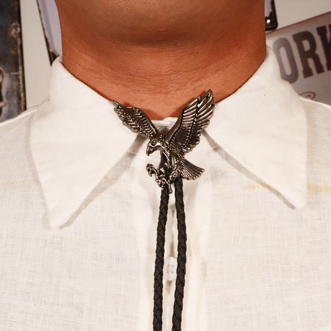 Talon Embellished Bolo Tie