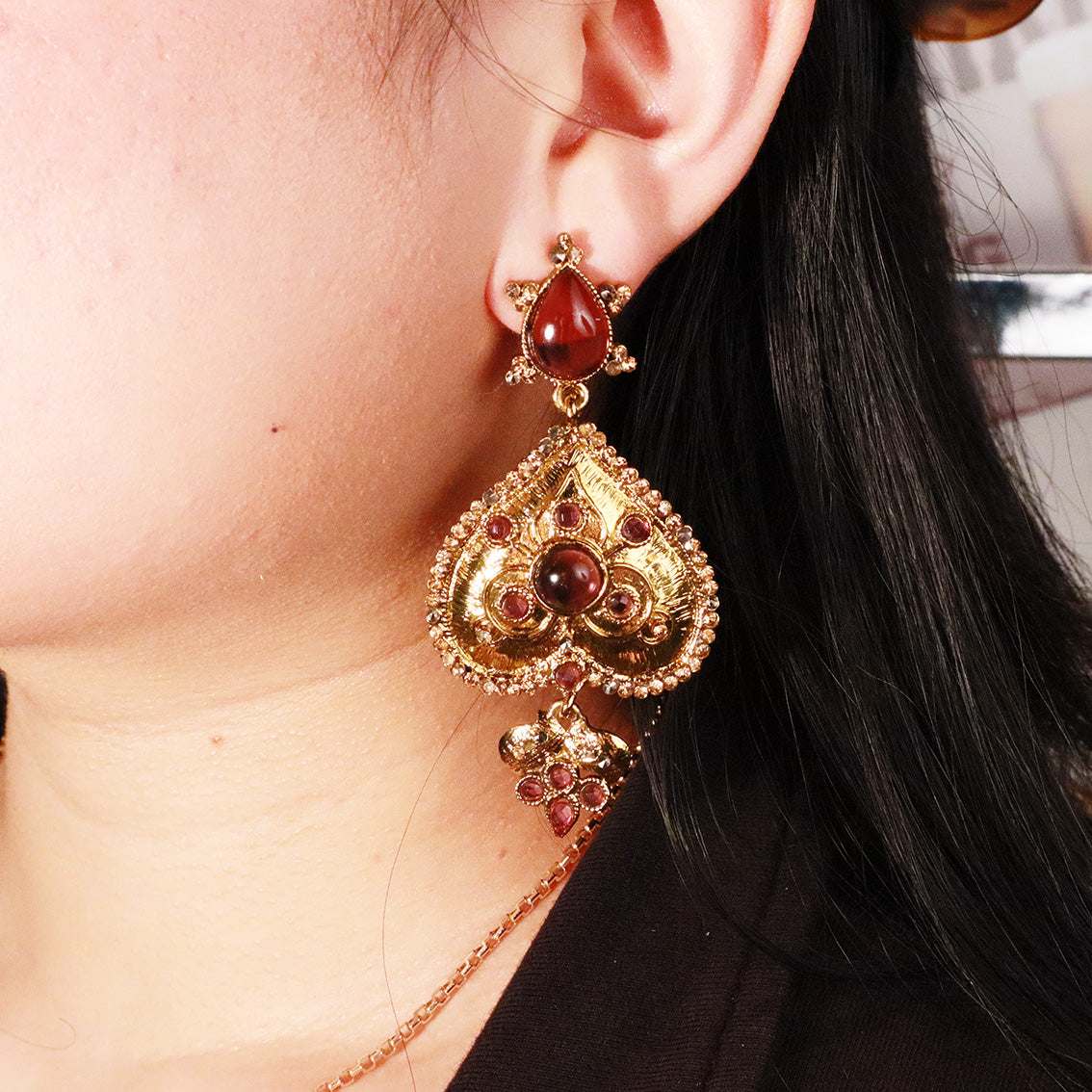 Heavy Drop Earrings