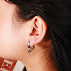 "The Other Half" Silver Earrings