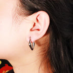 "Teardrop" Silver Earrings