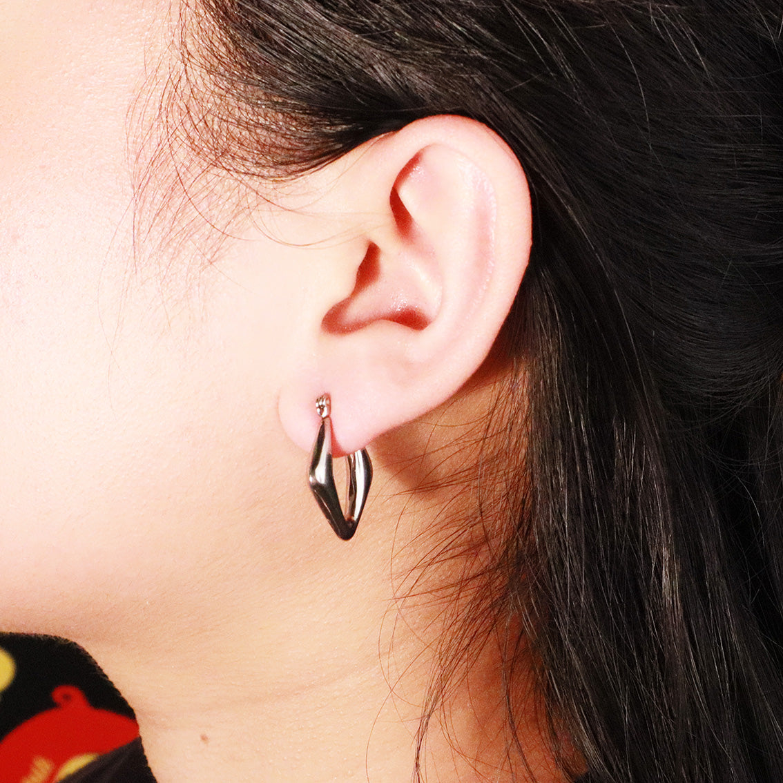 "Teardrop" Silver Earrings