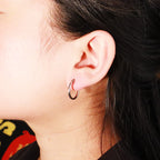 Classic Extra Small Silver Earrings