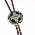 Crossroads Pattern Bolo Tie