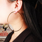 Classic Gold Hoops (2 Sizes)