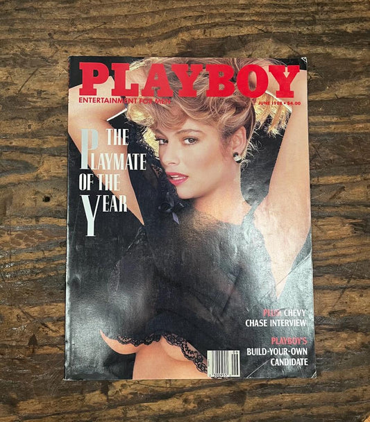 Playboy June 1988 The Playmate Of The Year