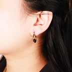 Classic Small Gold Hoops (2 Sizes)