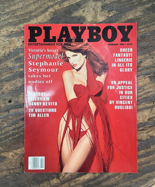 Playboy 1993 February Victoria's Secret Supermodel