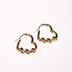 Heart Gold Earring
