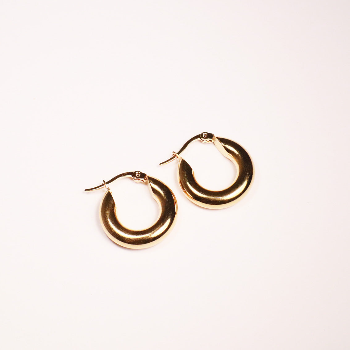 Classic Small Gold Hoops (2 Sizes)