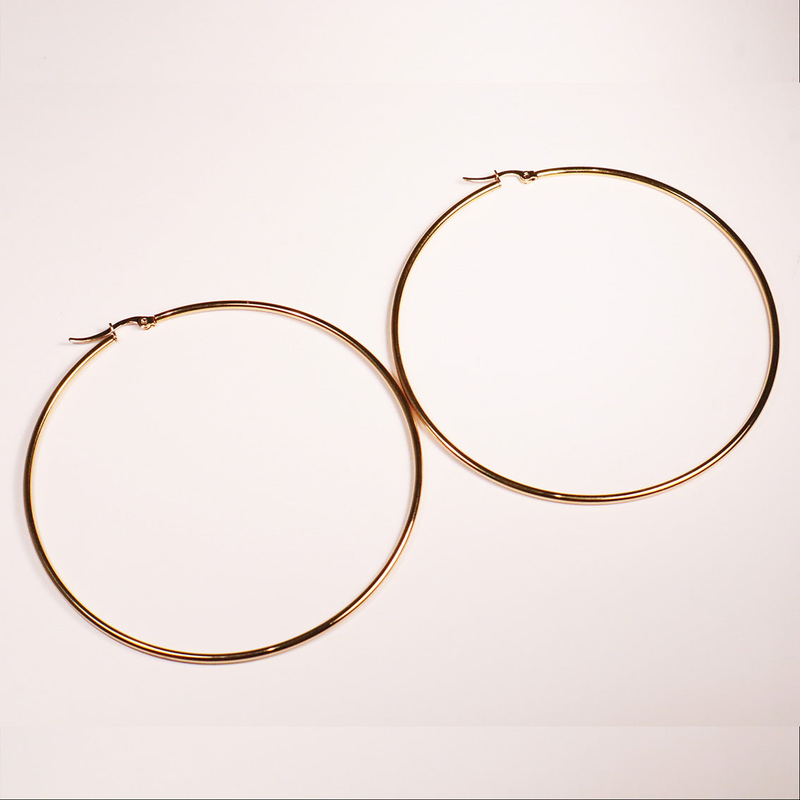 Classic Gold Hoops (2 Sizes)