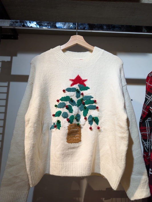 Christmas Tree with Bells Sweater