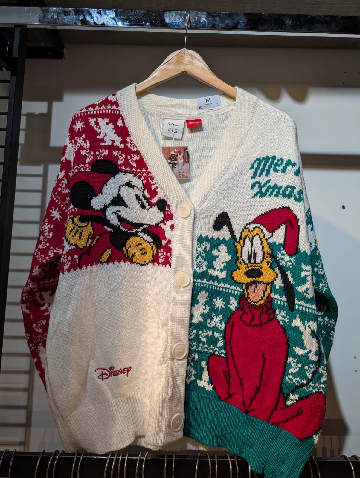 Mickey & Pluto Christmas Cardigan