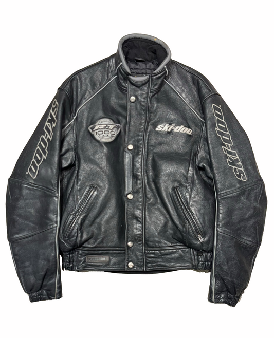 Ski-Doo Biker Leather Jacket