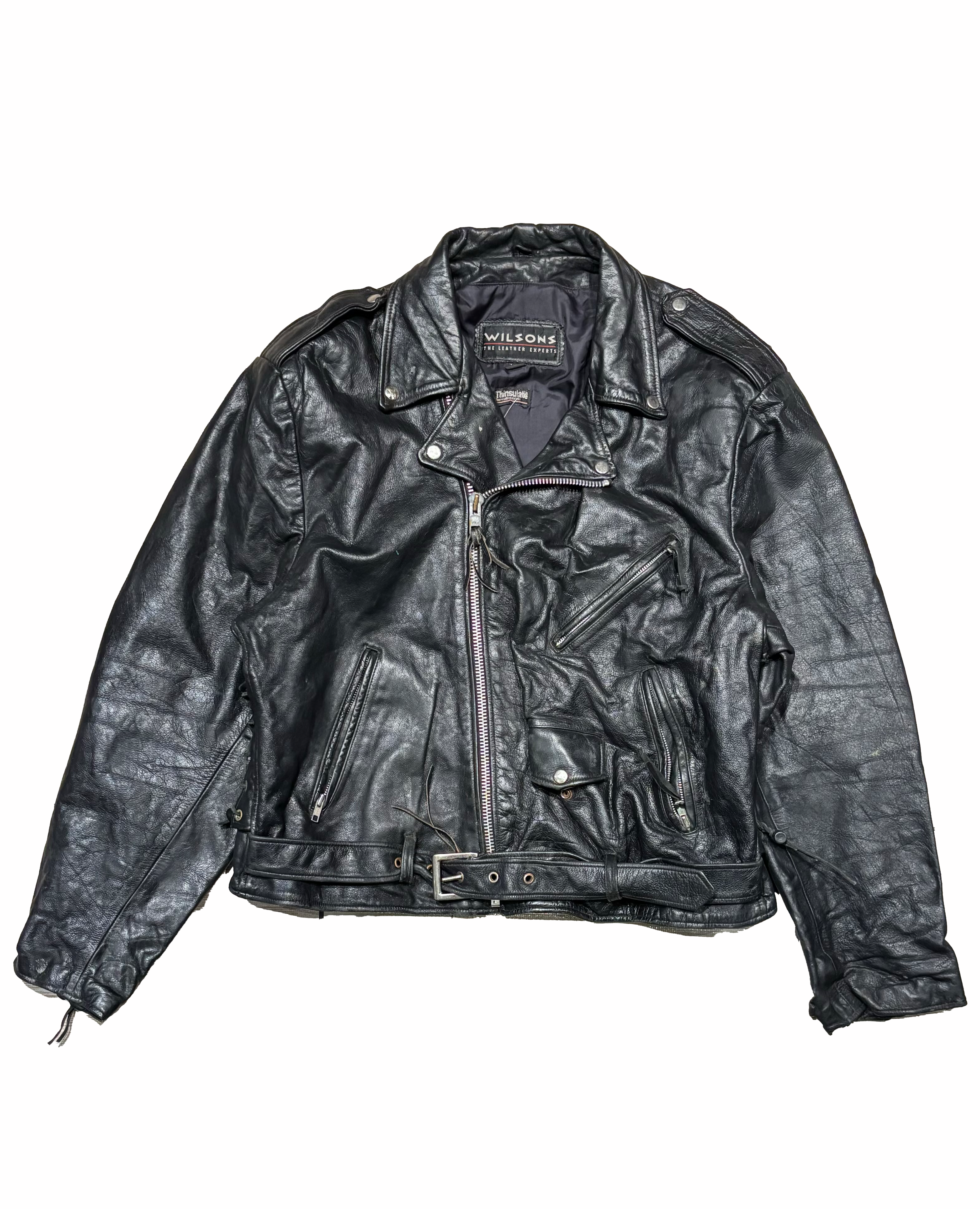Wilsons Biker Leather Jacket