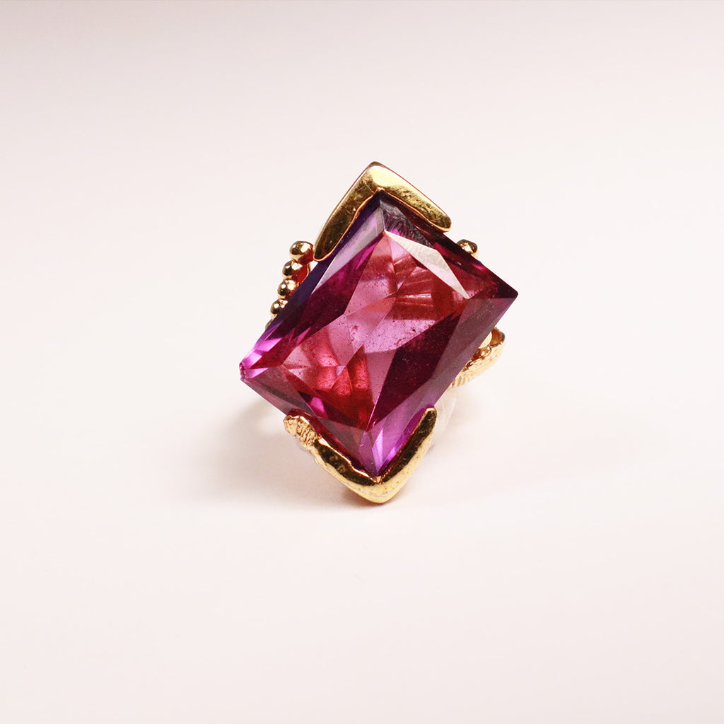 Mid - Century Cocktail Ring
