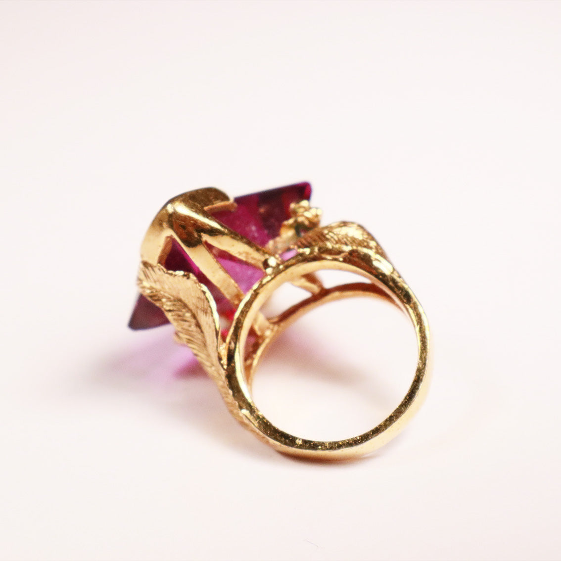 Mid - Century Cocktail Ring