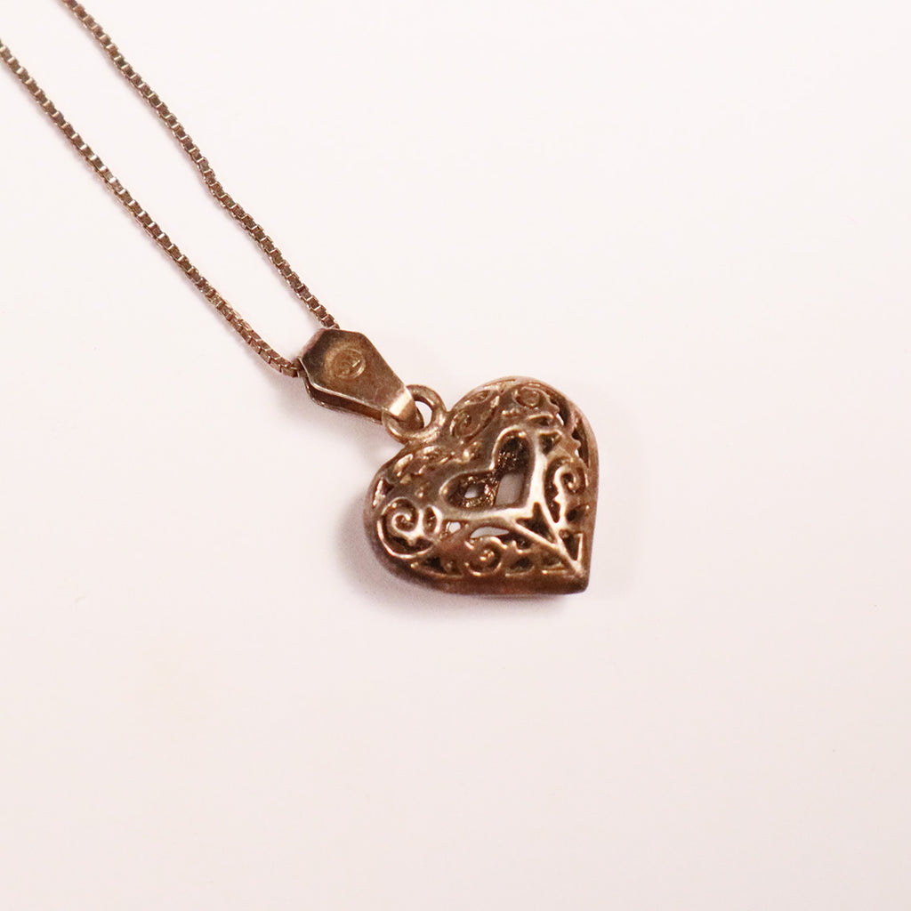 Sterling Silver Heart Locket