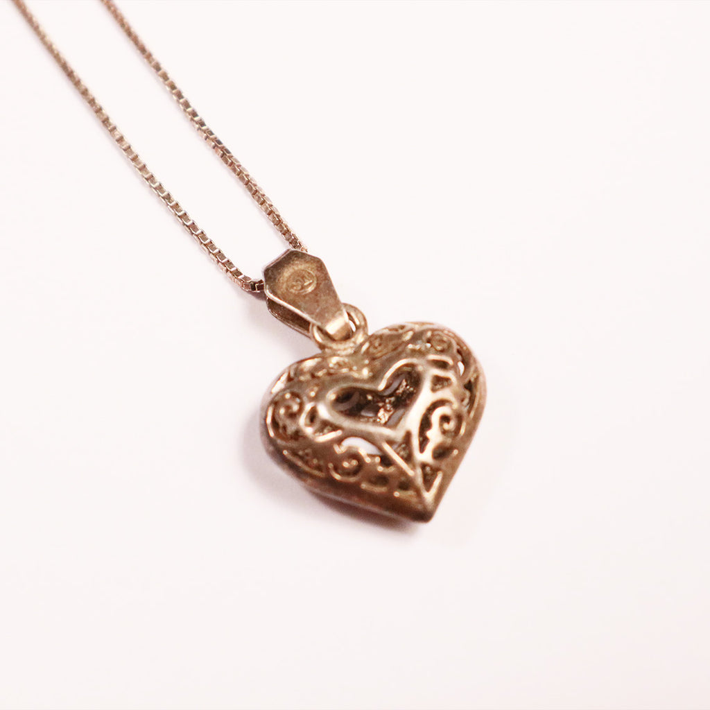 Sterling Silver Heart Locket