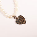 Peyton Bird Pearl & Silver Necklace