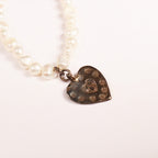 Peyton Bird Pearl & Silver Necklace