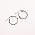 Classic Extra Small Silver Earrings