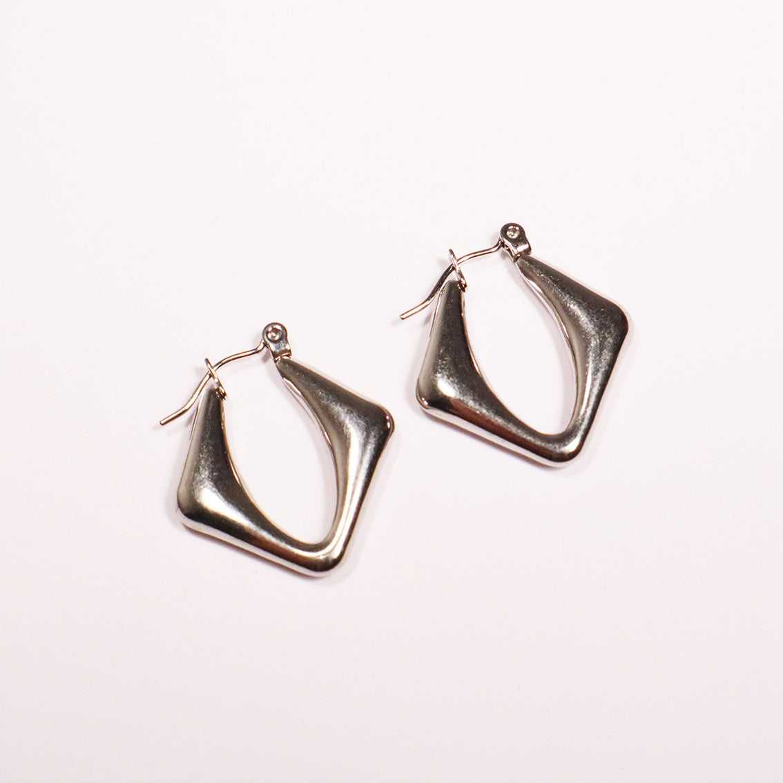 "Teardrop" Silver Earrings