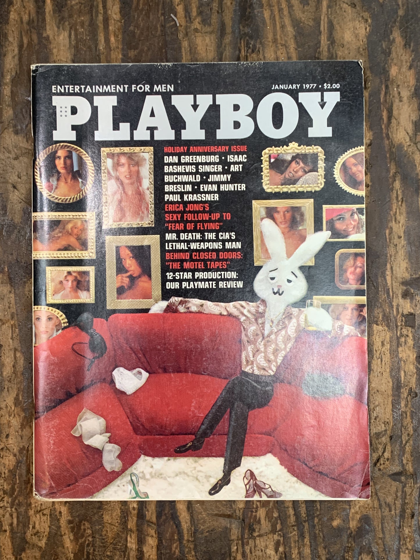 Playboy Magazine January 1977
